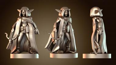 3D модель Критическая роль Нотт Храбрый Подлый (STL)