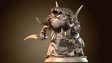 3D модель Усиленный шлем Croaker (STL)