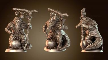 3D модель Древний спиритуалист-крокодил (STL)