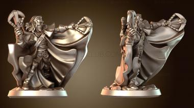 3D модель Арбалетчик мужской бронированный (STL)