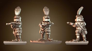 3D модель Арбалетчик D Камуфлированный (STL)