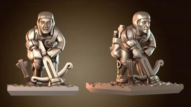 3D модель Арбалетчик К Закаленный (STL)