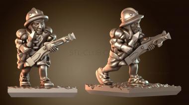 3D модель Арбалетчик N Бдительный (STL)