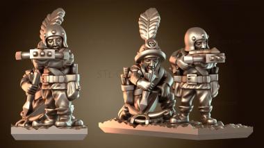 3D модель Арбалетчики М Ветеран (STL)