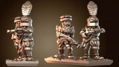 3D модель Арбалетчики П. Сталварт (STL)