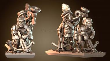 3D модель Арбалетчики W Камуфляж (STL)