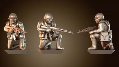 3D модель Присевший, расслабленный, праздный (STL)