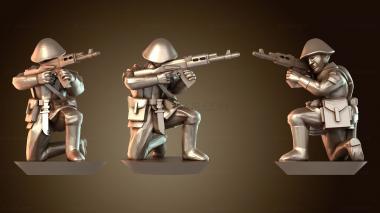 3D модель Пригнувшись Скрытый (STL)