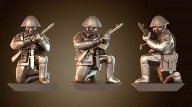 3D модель Приседание Проверка Камеры Осторожно (STL)