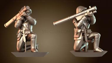 3D модель Стрельба из положения сидя Стрела Точная (STL)
