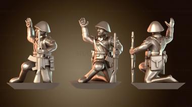 3D модель Предупреждение о приседании и оглядывании назад (STL)