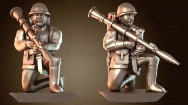 3D модель Крадущийся РПГ Эд Брейсед (STL)