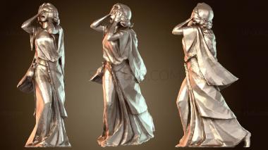 3D модель Плачущая женщина скорбит (STL)