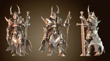 3D модель Crypt Knights K Spiked (STL)