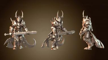 3D модель Crypt Knights Pole D Barbed (STL)