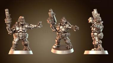 3D модель CSM и Bits Malius Ptraetor Spiked (STL)