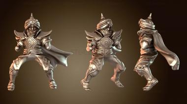 3D модель Проклятый всадник кавалерии Тьма (STL)