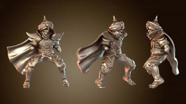 3D модель Проклятый всадник кавалерии злобный (STL)