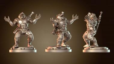 3D модель CYBEAR OIO Рев Свирепый (STL)