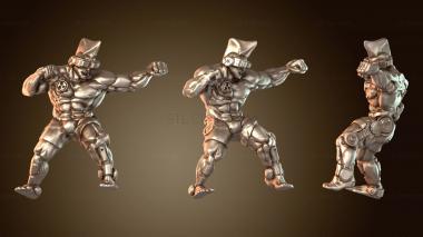 3D модель Кибербоец Киберпанк Слик (STL)