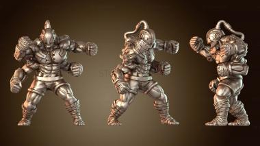3D модель Кибер Боец Гор Ло Брутал (STL)