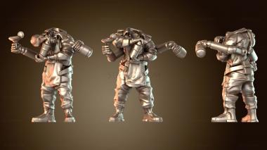 3D модель Кибер-бармен Cyber Modular Mixable (STL)