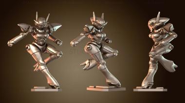 3D модель Кибер Кибербэби Испинайса Слик (STL)