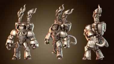 3D модель Cyberforge Firebat B Усиленный (STL)