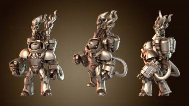3D модель Cyberforge Firebat Rockets Ready (STL)
