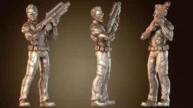 3D модель Главный кибернетический инспектор безопасности (STL)