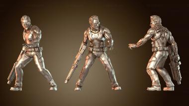 3D модель Кибернетический начальник службы безопасности G Guarded (STL)