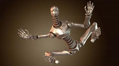 3D модель Киберпанк: Устранение агента Silent (STL)