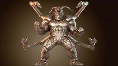 3D модель Киберпанк Хензаймту C Маска (STL)