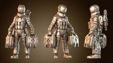 3D модель Киберпанк Травма Medtech Responsive (STL)