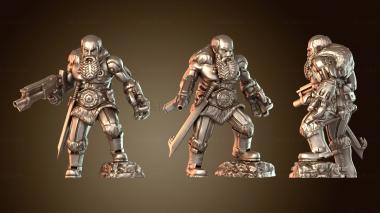 3D модель Cyberzerker Chieftain Brutal (STL)