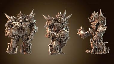 3D модель Киборгский линейный защитник (STL)