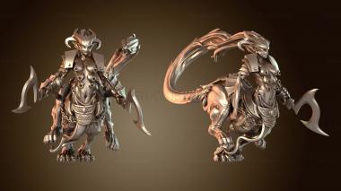 3D модель Демон Чума Гниение (STL)