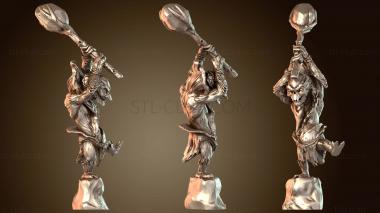 3D модель Демон Чума Распространение U (STL)