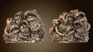 3D модель Демоны Пустоты Рои Запутанные Z Искаженные (STL)
