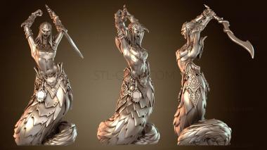 3D модель Меч Демонов Воинов К Ядовитый (STL)