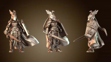 3D модель Dame Teuta Knight Female (STL)
