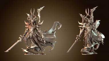 3D модель Темный король Воссар (STL)