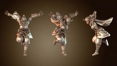 3D модель Мастер клинка темного куноичи (STL)