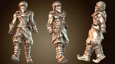 3D модель Темный кочевник-охотник (STL)