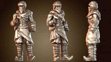 3D модель Темный кочевник-фанатик (STL)