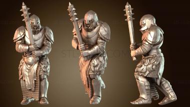 3D модель Темный орк седой (STL)