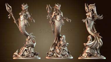 3D модель Сирена Темного Моря (STL)