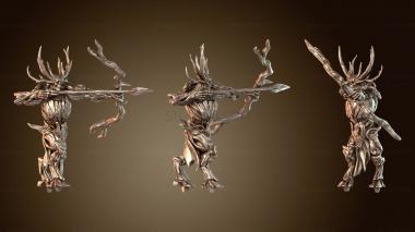 3D модель Лук Темного Стража (STL)