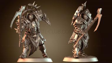 3D модель Атака косой тьмы (STL)