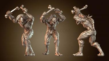 3D модель Музыкант Тьмы и Тени (STL)
